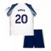 Tottenham Hotspur Mohammed Kudus #20 Hjemmedraktsett Barn 2025-26 Korte ermer (+ Korte bukser)